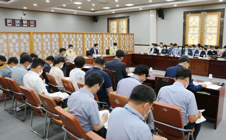 안전도시건설국 주요업무 상반기 실적 & 하반기 계획 보고회