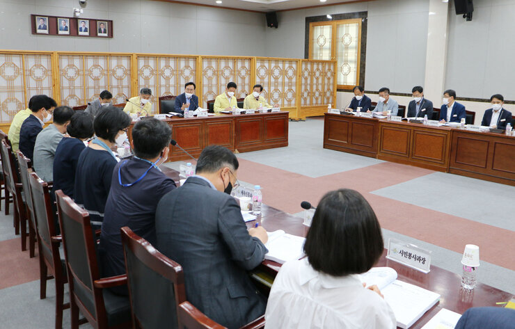 시민이 인수위에 바란다 추진상황보고회