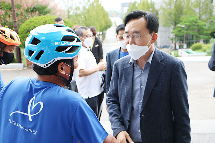 전라남도 나주시 통일대장정 출정식