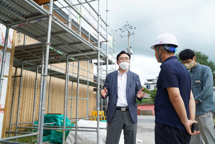 도시재생사업 현장 방문