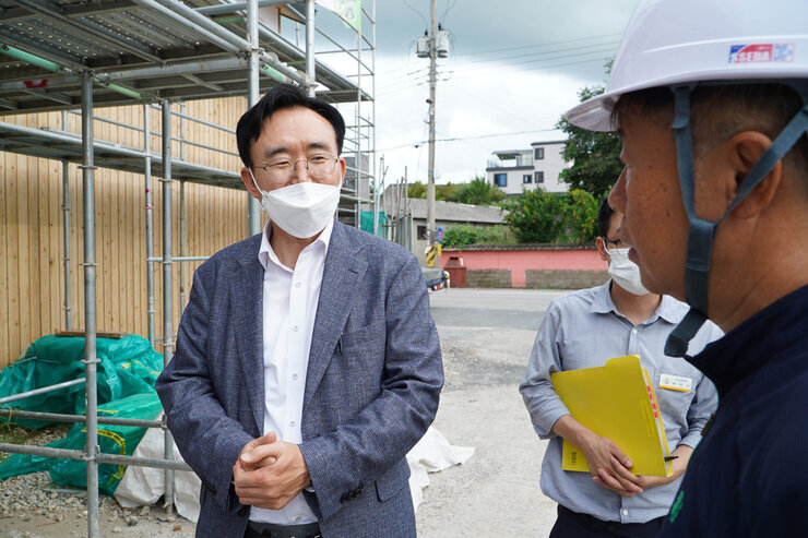 도시재생사업 현장 방문