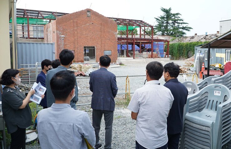 도시재생사업 현장 방문