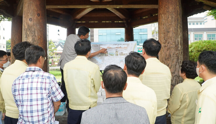 나주천 현장방문 및 설명회
