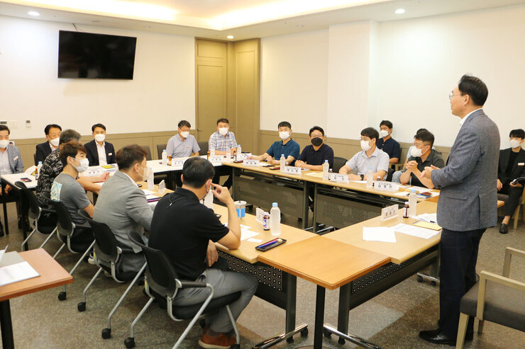 빛가람동 아파트 대표자 협의회 간담회