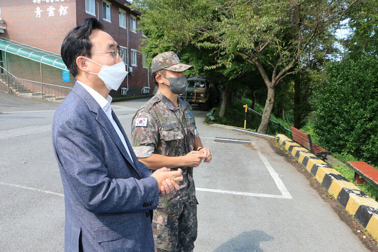 추석맞이 군부대 위문