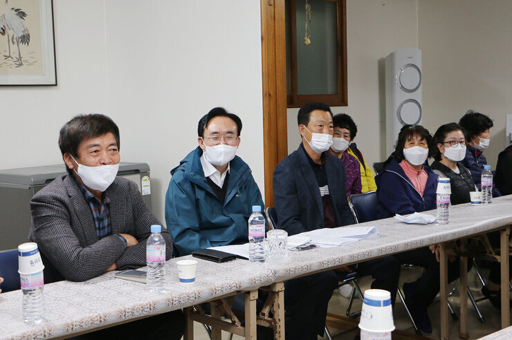 시장과 함께하는 야죽마을 좌담회