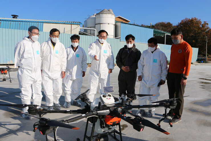 AI 방역 대책 현장방문