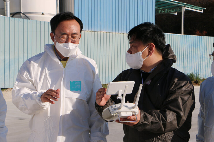 AI 방역 대책 현장방문
