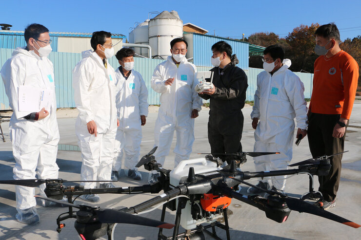 AI 방역 대책 현장방문