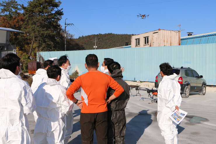 AI 방역 대책 현장방문