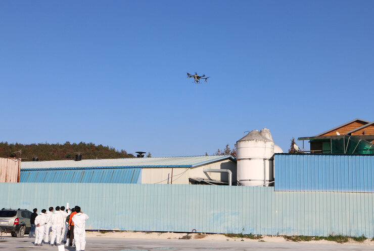 AI 방역 대책 현장방문