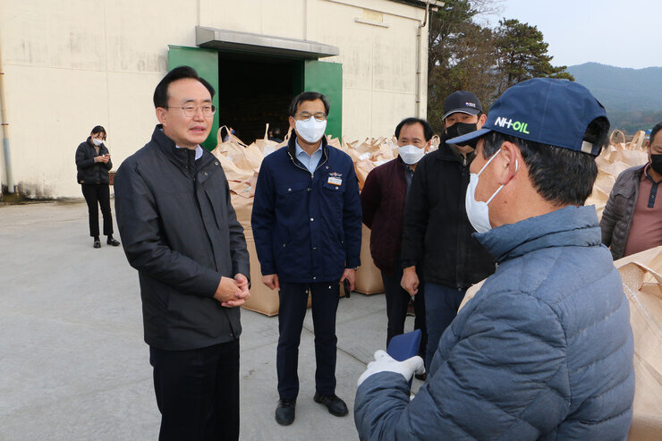 공공비축미 수매현장 방문(문평면)