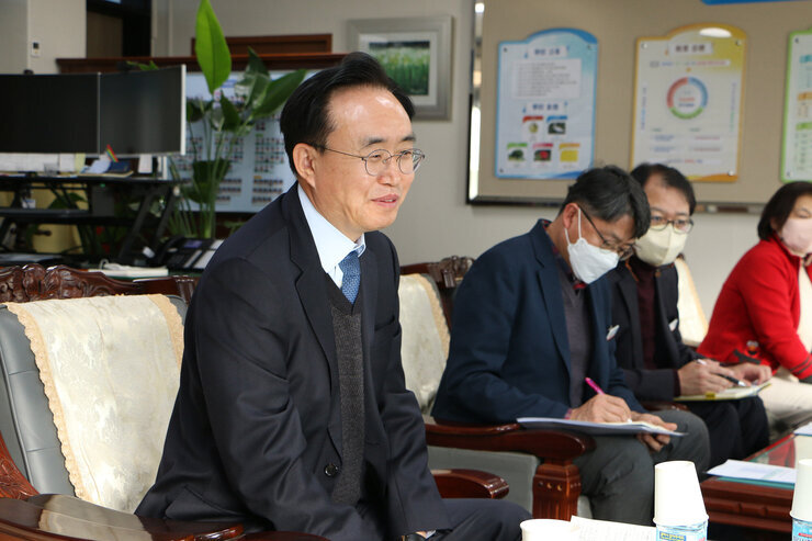 전남 과학고 교육 현안 간담회