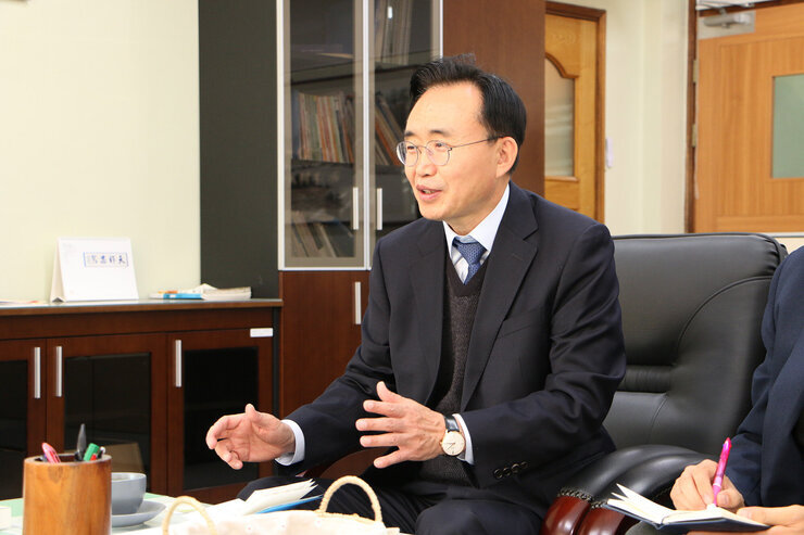전남 외국어고 교육 현안 간담회