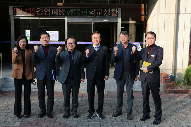 전남 외국어고 교육 현안 간담회