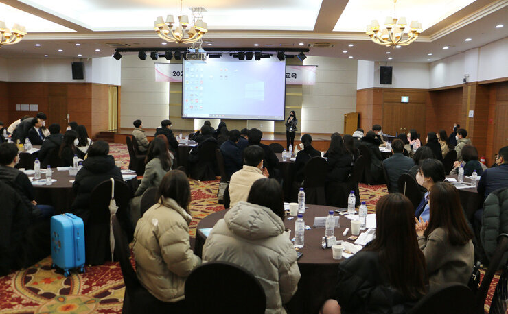 신규공직자 역량강화 교육 전체모습