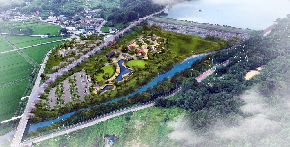 나주 백룡제 테마공원 조성사업 조감도