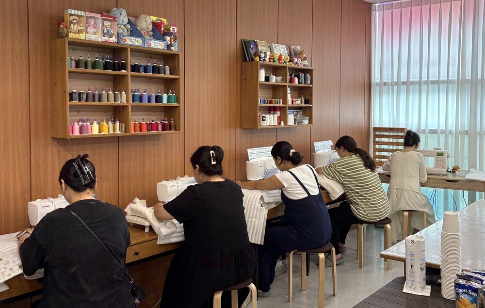 ‘건강한 출산 준비’…나주시 ‘재봉틀 태교 프로그램’ 큰 호응