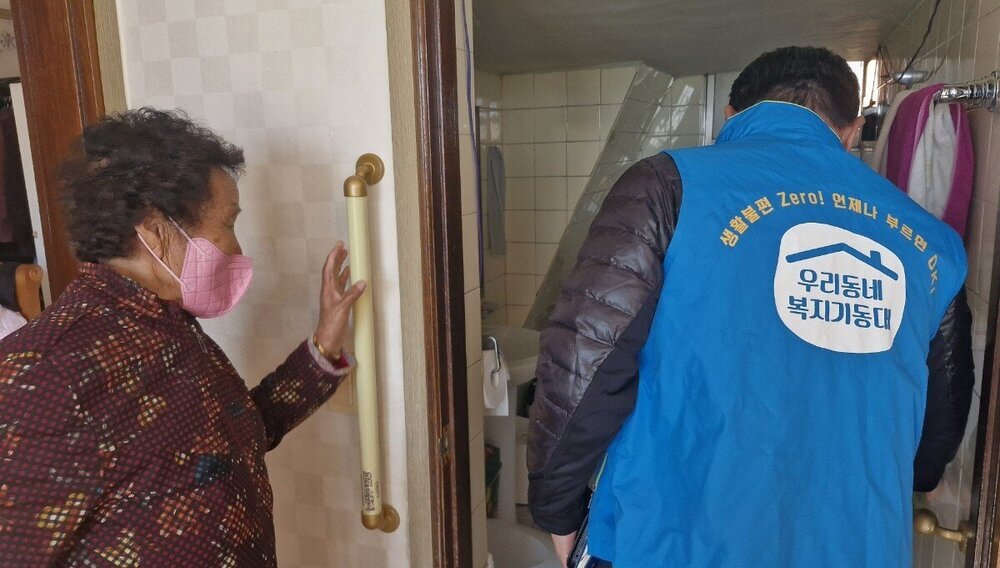 나주시 남평읍, 노인생활지원사와 함께 하는 복지공동체 사업 ‘호평’