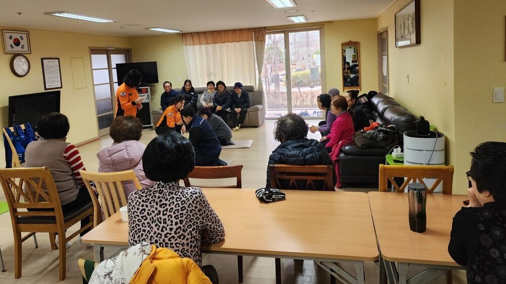 나주시 빛가람동지사협, 찾아가는 경로당 어르신 심폐소생술 교육 