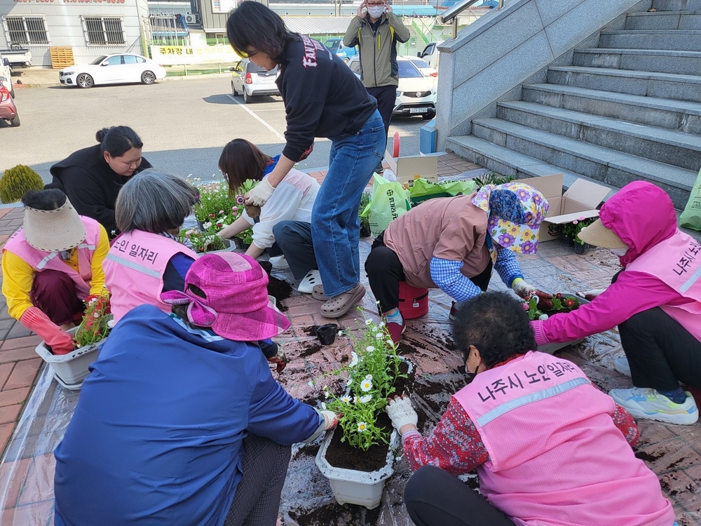 나주시, 노인일자리 참여자 안전관리 현장점검 실시