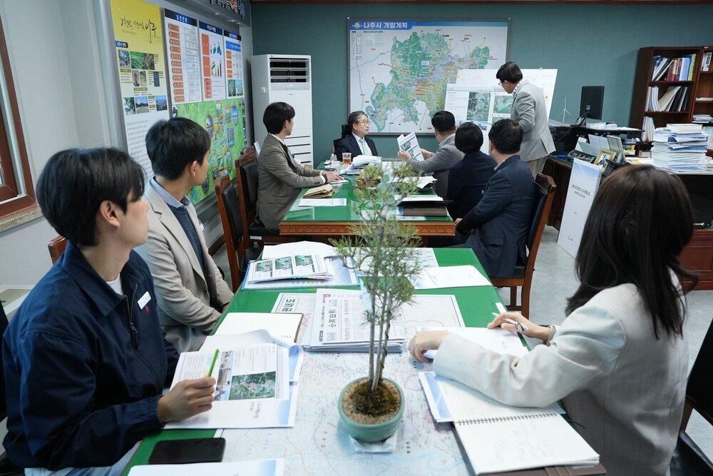 나주시, 나주역세권(KTX) 복합개발 용역 추진 상황 점검