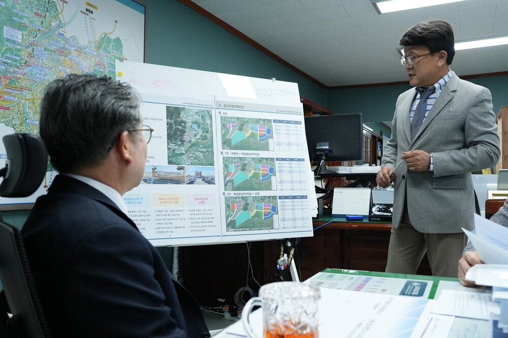 나주시, 나주역세권(KTX) 복합개발 용역 추진 상황 점검