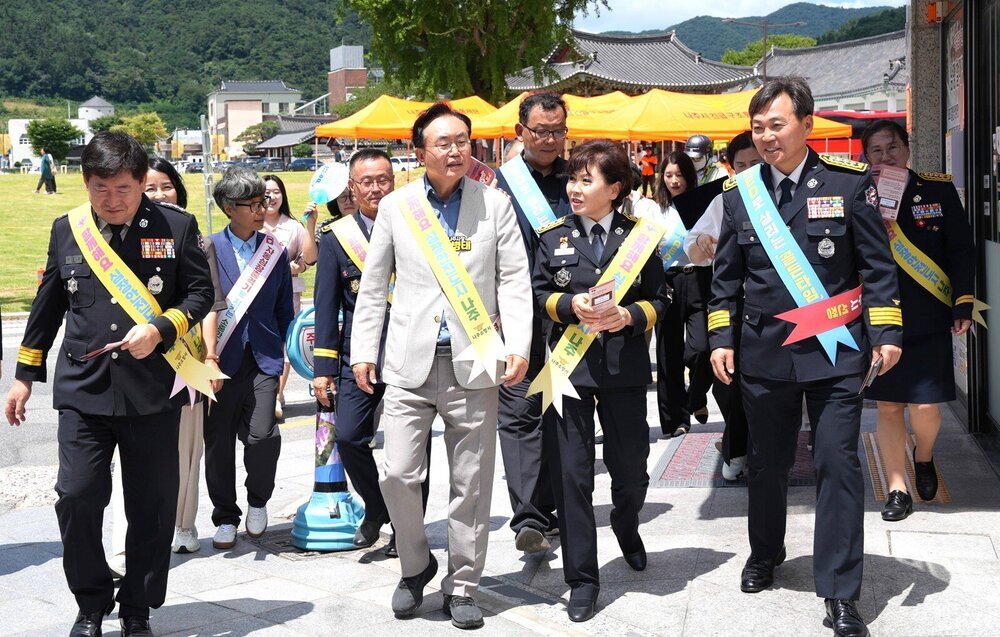 나주시, ‘심장 안전 도시’ 구축 자동심장충격기 기증 및 제막식