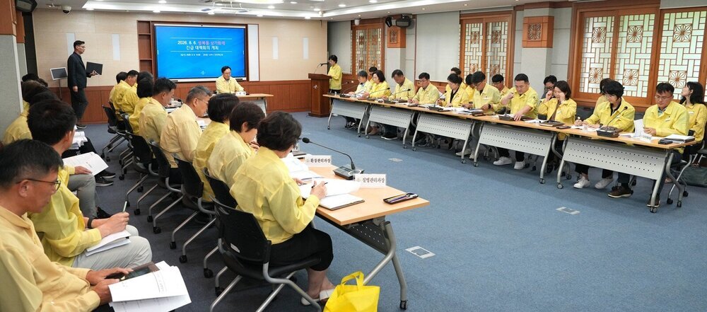 윤병태 나주시장, 성북동 화재 피해 현장 점검·긴급 대책회의