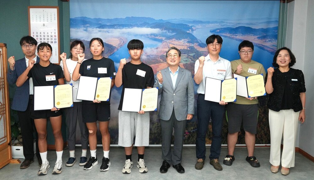 나주시, 2025 체육 우수선수 선발‧증서 수여 및 포상금