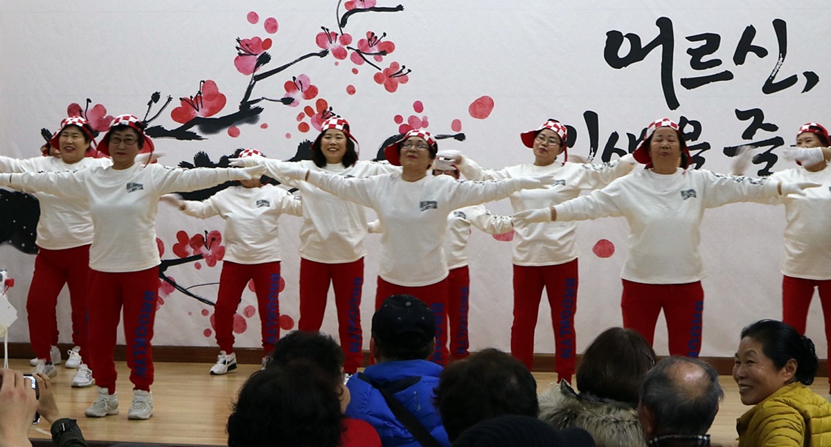 나주시, 중부노인복지관 어르신 평생교육 프로그램 운영 모습