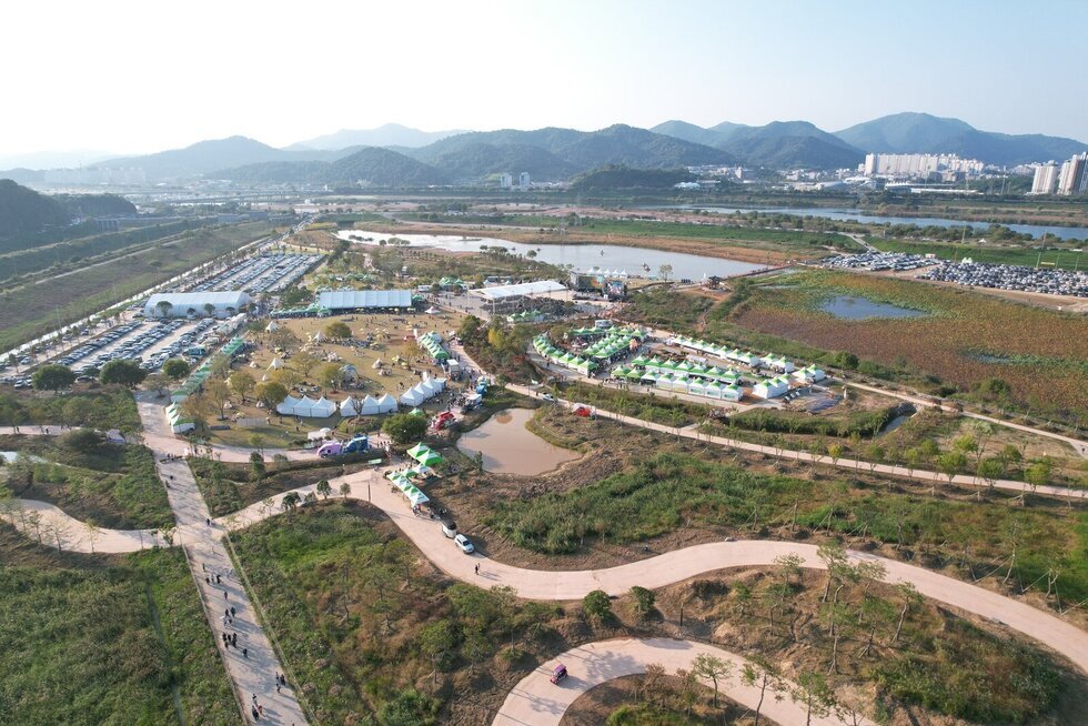 나주시, 2025 나주영산강축제서 ‘인공태양 체험부스’ 운영