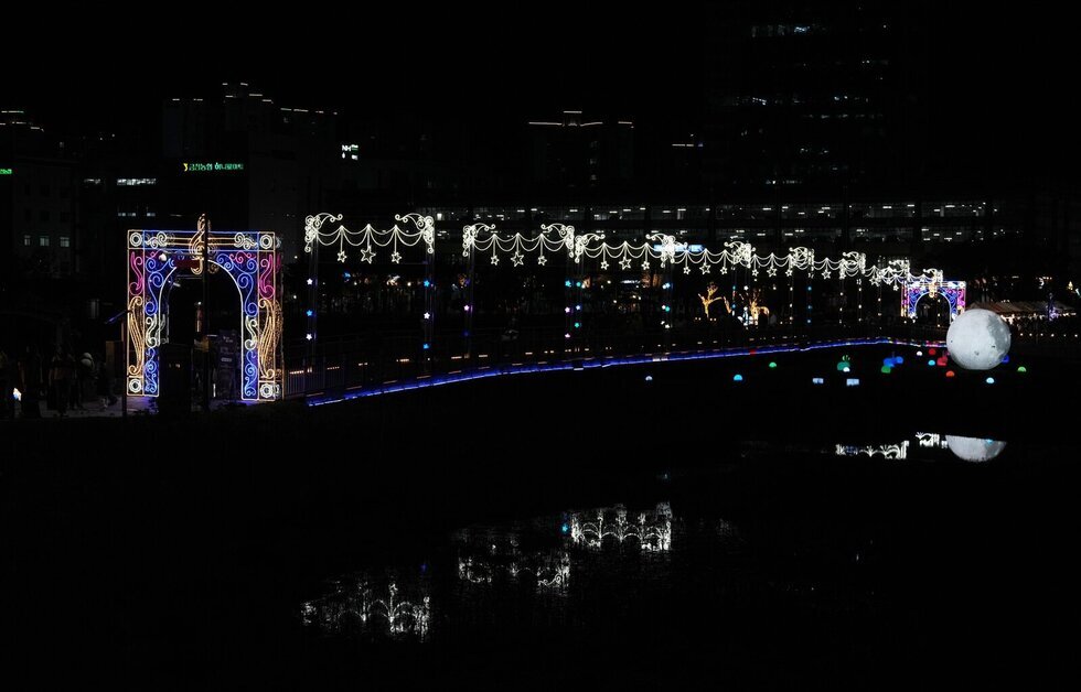 나주시, ‘빛가람 빛정원 페스타’로 겨울밤 수놓는다