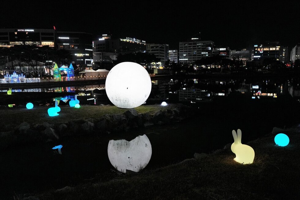 나주시, ‘빛가람 빛정원 페스타’로 겨울밤 수놓는다