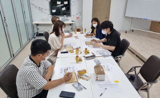 <2021 나주시청년희망학교 쉽게 배우는 감성 크로키반-8,9번째 수업 >