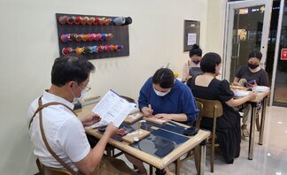 <2021 나주시청년희망학교 카드지갑, 다이어리, 인형소품 만들기- 1번째 수업 >