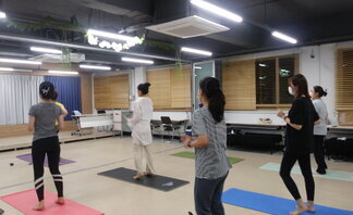 <2021 나주시청년희망학교 힐링 편안한 요가 - 2번째 수업 >