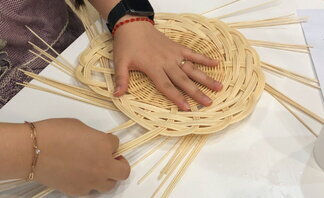 <2021 나주시청년희망학교 나만의 감성소품 라탄공예- 2번째 수업 >