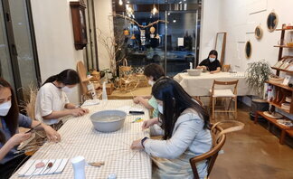 <2021 나주시청년희망학교 처음부터 시작하는 라탄공예 - 4번째 수업 >