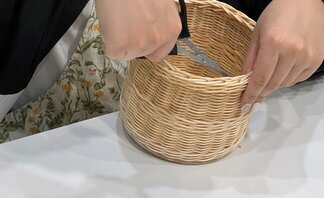 <2021 나주시청년희망학교 나만의 감성소품 라탄공예- 6번째 수업 >