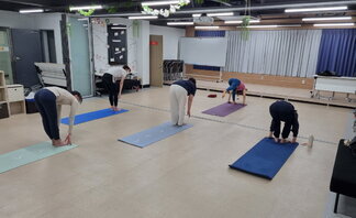 <2021 나주시청년희망학교 힐링 편안한 요가 - 6번째 수업 >