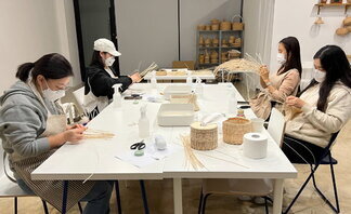 <2021 나주시청년희망학교 나만의 감성소품 라탄공예- 8번째 수업 >