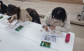 <2021 나주시청년희망학교 쉽게 배우는 기초 크로키반 - 7번째 수업 >