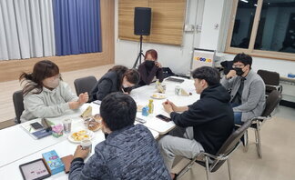 <2021 나주시청년희망학교 쉽게 배우는 기초 크로키반 - 10번째 수업 >