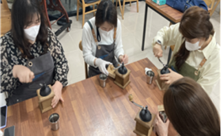 <2022 나주시청년희망학교 홈 바리스타 - 2번째 수업 >