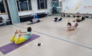 <2022 나주시청년희망학교 힐링 편안한 요가- 4번째 수업 >