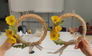 <2022 나주시청년희망학교 라탄등공예 - 5번째 수업 >