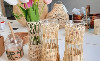 <2022 나주시청년희망학교 라탄등공예 - 6번째 수업 >