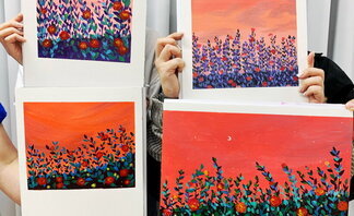 <2022 나주시청년희망학교 힐링 아크릴화 - 7번째 수업 >