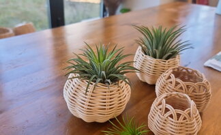 <2022 나주시청년희망학교 자연을 엮는 라탄공예 - 3번째 수업 >